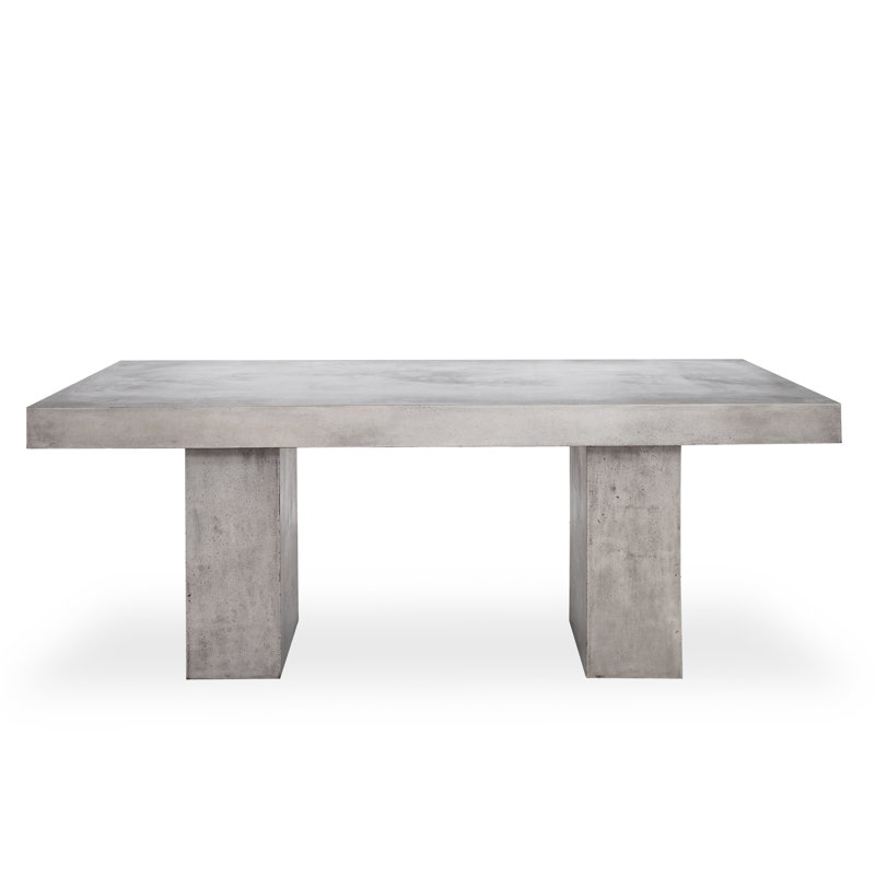 AllModern Aubina Concrete/Fiber Dining Table Wayfair